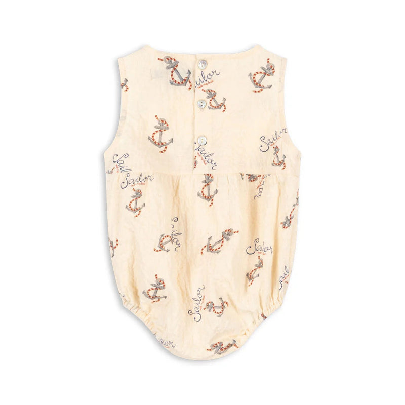 Konges Sloejd Baby Romper Rock My Boat Swanky Boutique Malta