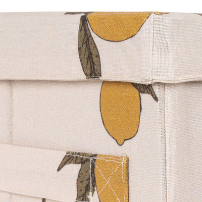 Konges Sloejd -Big, Storage Basket-Lemon- Swanky Boutique Malta