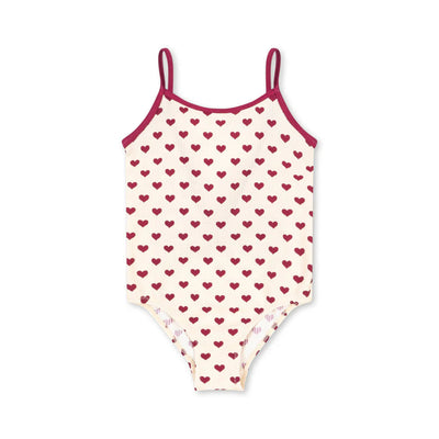 Konges Sloejd -Bowie Swimsuit Coeur Sangria -Swanky Boutique Malta 