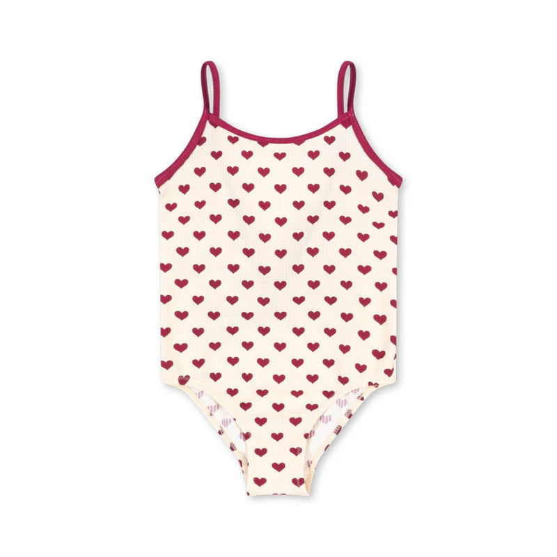 Konges Sloejd -Bowie Swimsuit Coeur Sangria -Swanky Boutique Malta 