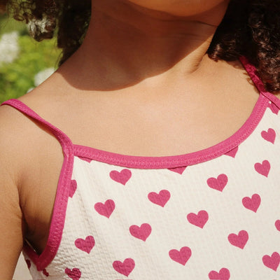 Konges Sloejd -Bowie Swimsuit Coeur Sangria -Swanky Boutique Malta 
