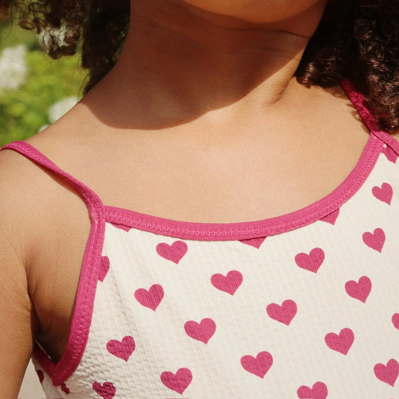 Konges Sloejd -Bowie Swimsuit Coeur Sangria -Swanky Boutique Malta 