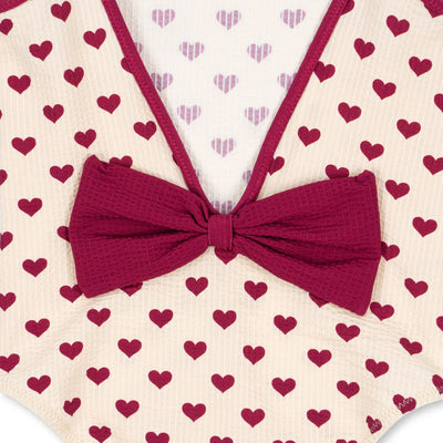 Konges Sloejd -Bowie Swimsuit Coeur Sangria -Swanky Boutique Malta 