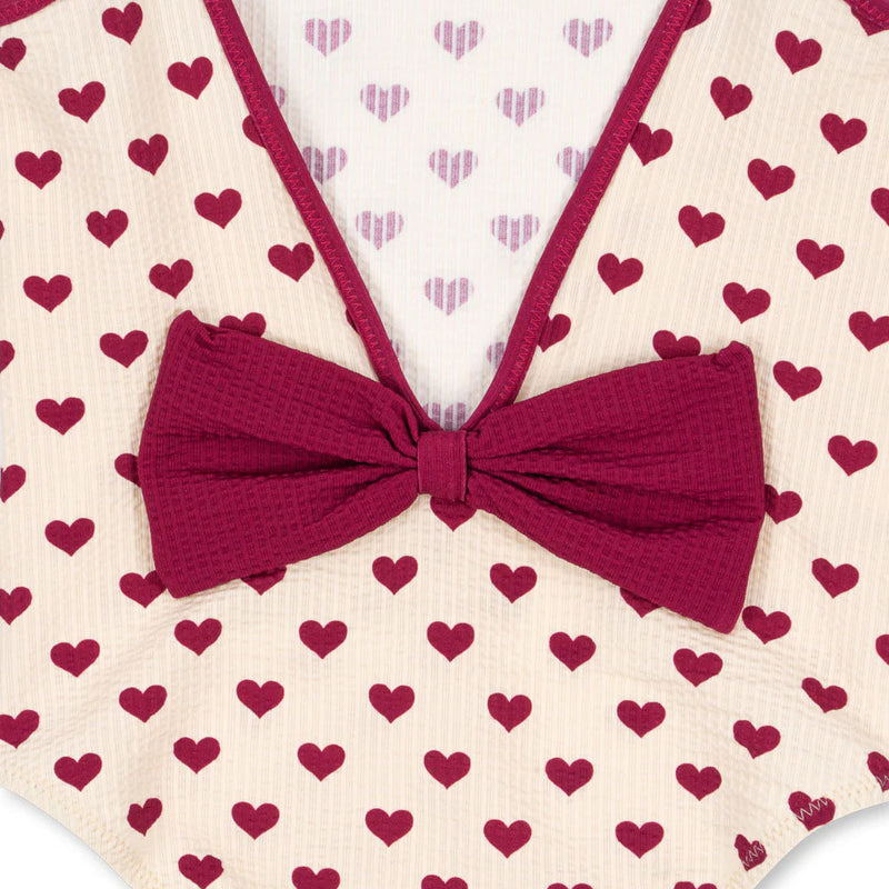 Konges Sloejd -Bowie Swimsuit Coeur Sangria -Swanky Boutique Malta 