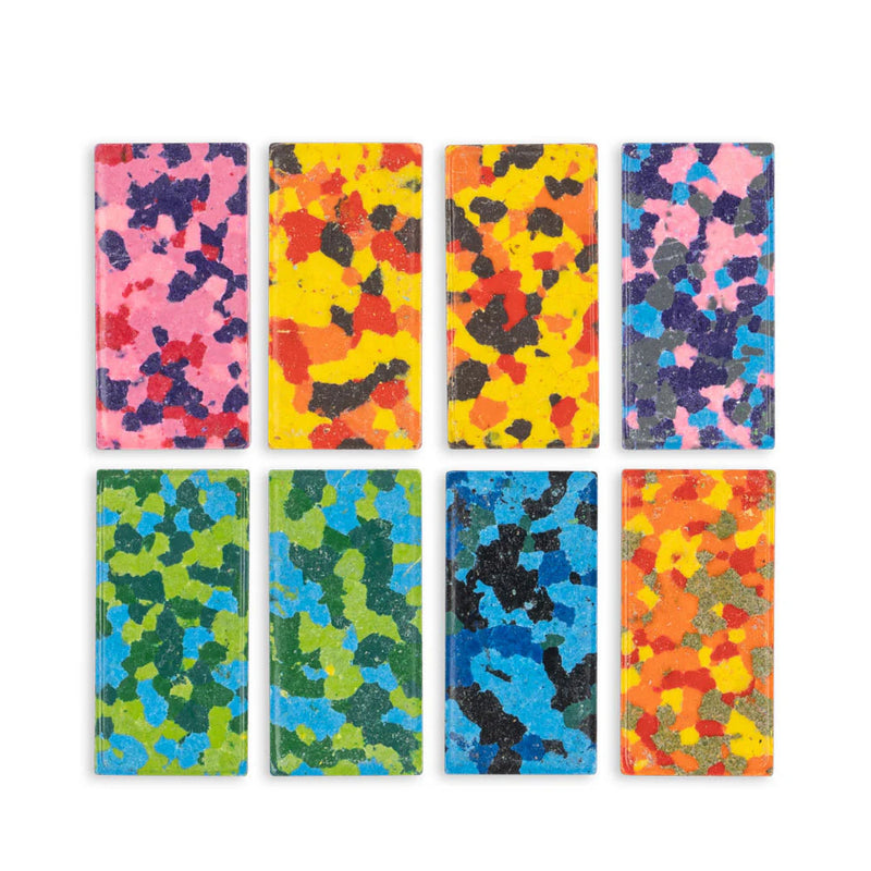 Konges Sloejd Confetti Crayons - Multi Star Swanky Boutique Malta