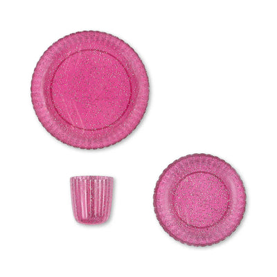 Konges Sloejd- Dinner Set - Sparkling Sangria Glitter- Swanky Boutique Malta
