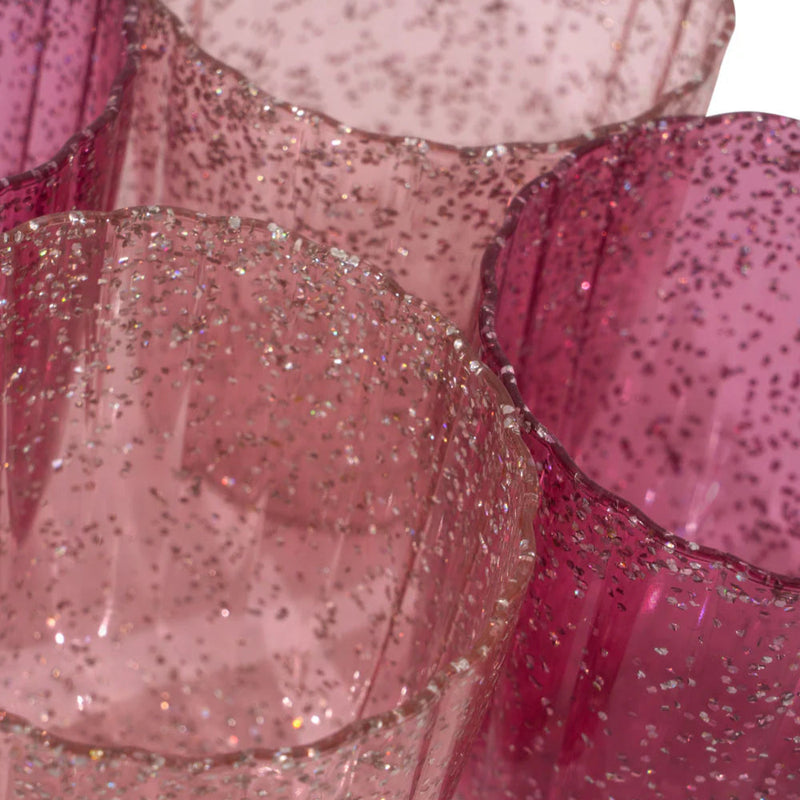 Konges Sloejd -Glitter Cups 4 pack -Swanky Boutique Malta 