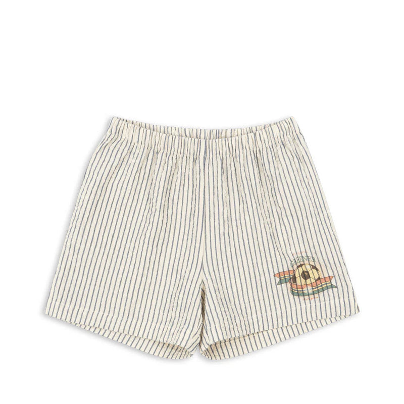 Konges Sloejd- Shorts, Elliot Stripe Blue- Swanky Boutique Malta