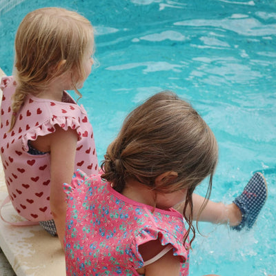 Konges Sloejd Swim Float Vest - Avery Amour Pink - Swanky Boutique Malta