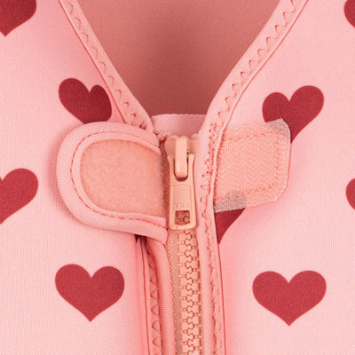 Konges Sloejd Swim Float Vest - Avery Amour Pink - Swanky Boutique 