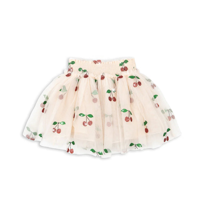 Konges Sloejd- Tullie Skirt- Ma Grande Cerise Glitter- Swanky Boutique Malta