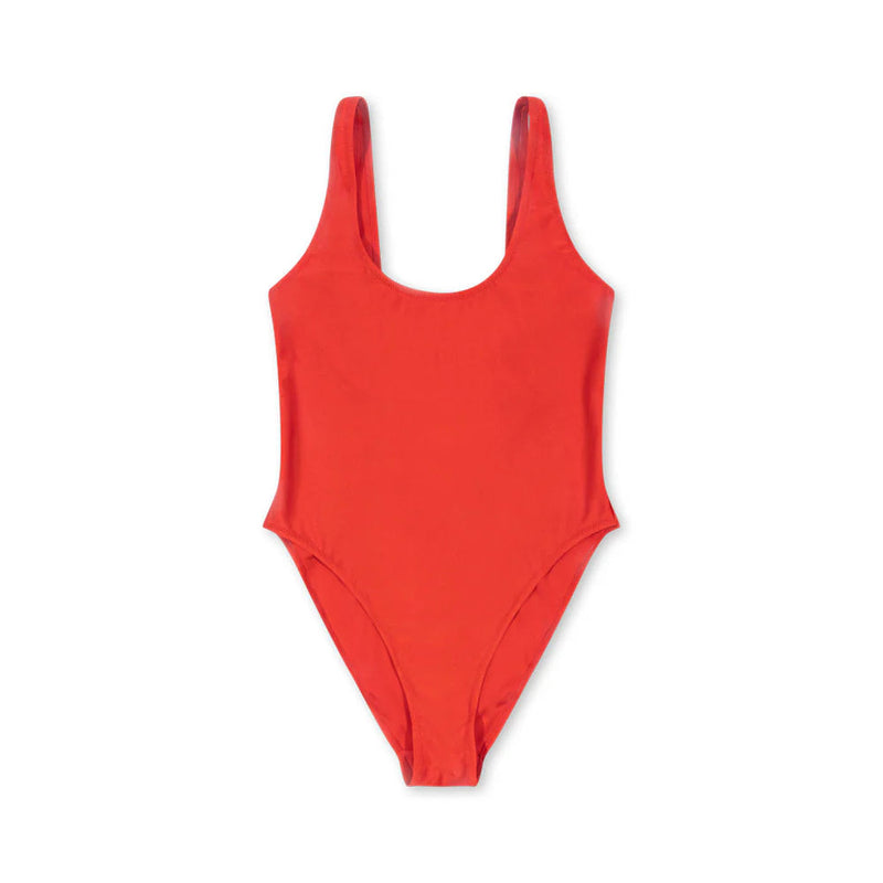 Koges Sloejd Pam Mommy Swimsuit- Fiery Red- Swanky Boutique Malta