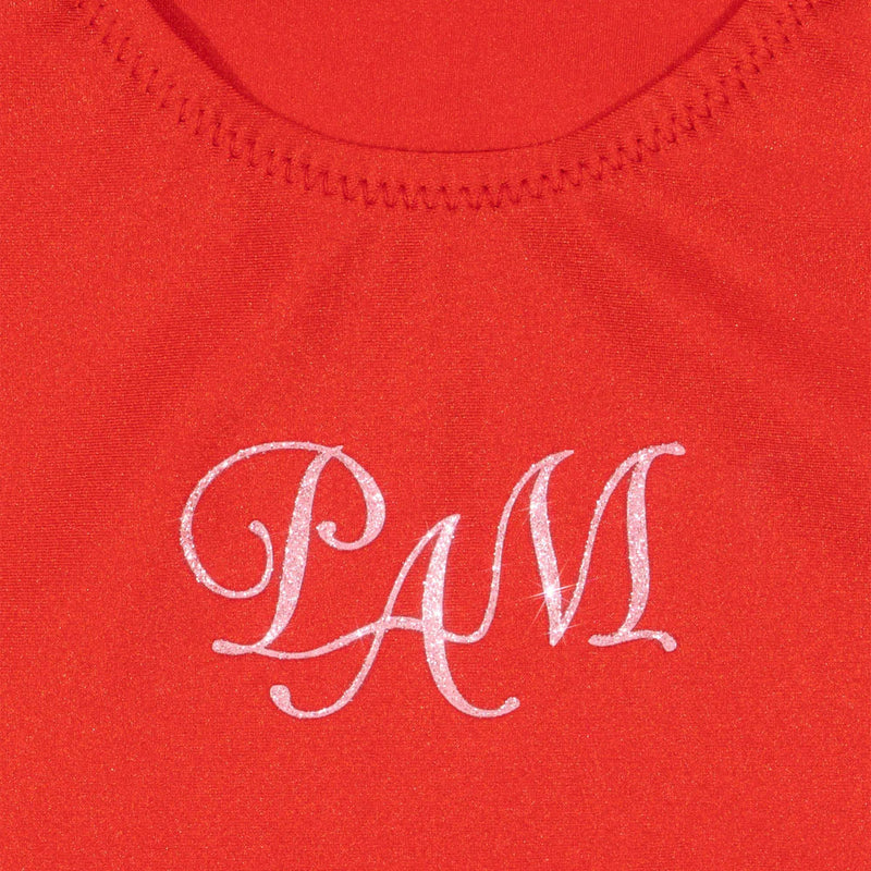 Koges Sloejd Pam Mommy Swimsuit- Fiery Red- Swanky Boutique Malta