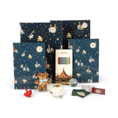 Konges Slojd - Advent Calendar with 24 Gifts - Blue - Swanky Boutique Malta