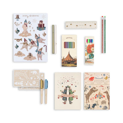 Konges Slojd - Advent Calendar with 24 Gifts - Blue - Swanky Boutique Malta