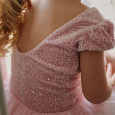 Konges Slojd-Ballerina Dress - Ash Rose-Swanky Boutique Malta