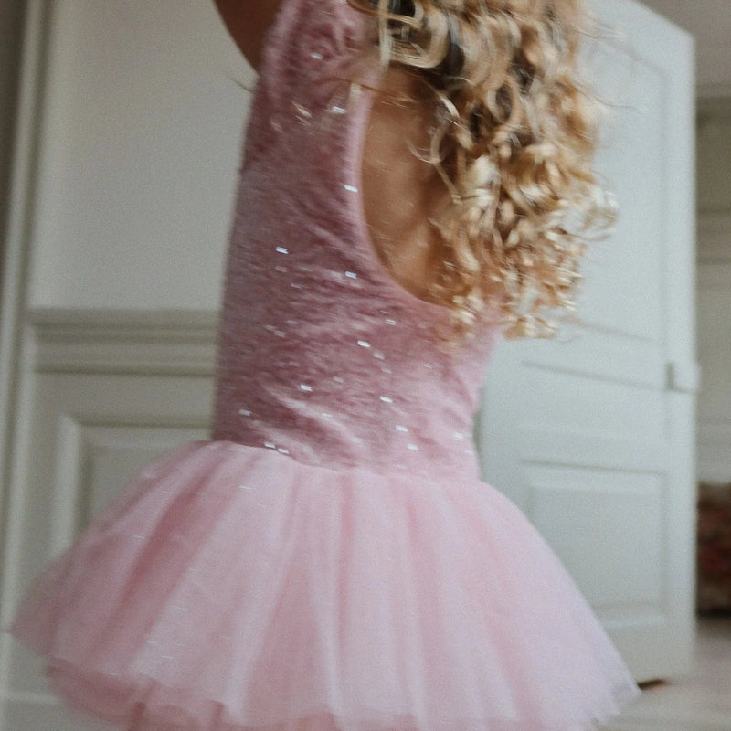 Konges Slojd-Ballerina Dress - Ash Rose-Swanky Boutique Malta