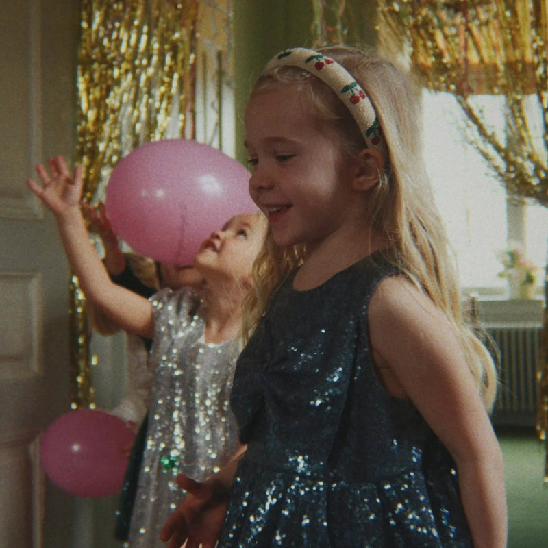 Konges Slojd - Beaded Hairband - Cherry - Swanky Boutique Malta 