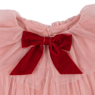 Konges Slojd - Bow Dress - Mellow Rose - Swanky Boutique Malta 