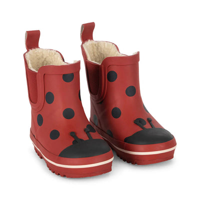 Konges Slojd-Cinelle Rain Boots, Fleece Lining - Lady Dot-Swanky Boutique Malta 