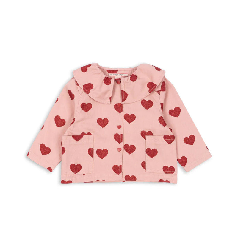 Konges Slojd - Collar Jacket, Magot- Amour Glitter - Swanky Boutique Malta 