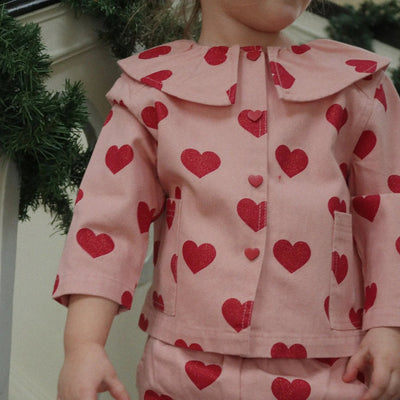 Konges Slojd - Collar Jacket, Magot- Amour Glitter - Swanky Boutique Malta 