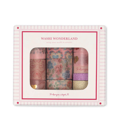 Konges Slojd-Colorful Tape Rolls - Washi Wonderland, Multi-Swanky Boutqiue Malta 