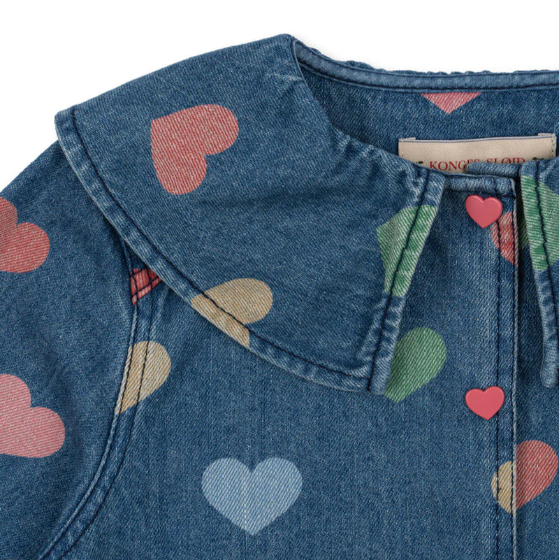 Konges Slojd-Denim Shirt- Bon Coeur Colore-Swanky Boutique Malta