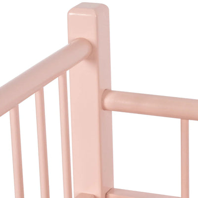 Konges Slojd-Doll Bed, Wooden - Pink-Swanky Boutique Malta 
