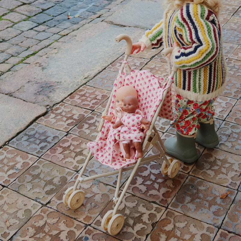 Konges Slojd-Doll Stroller, Foldable - Rosie Rose-Swanky Boutique Malta 