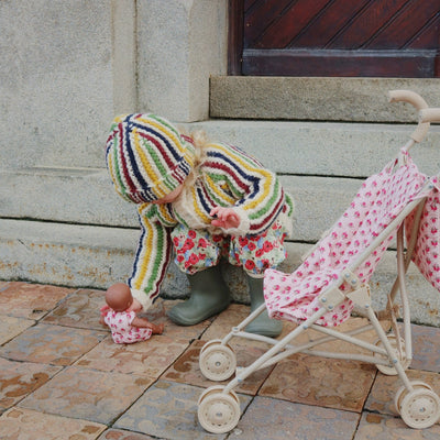 Konges Slojd-Doll Stroller, Foldable - Rosie Rose-Swanky Boutique Malta 