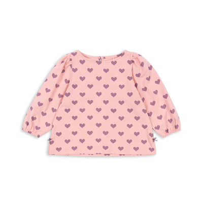 Konges Slojd-Drey Blouse- Hortensia Coeur-Swanky Boutique Malta 
