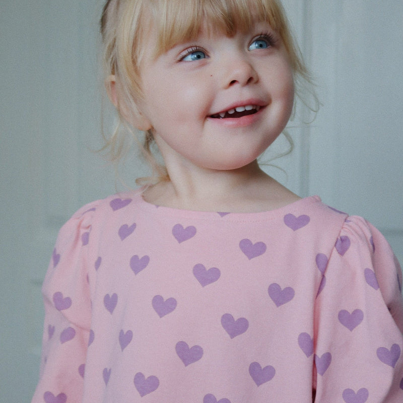 Konges Slojd-Drey Blouse- Hortensia Coeur-Swanky Boutique Malta 