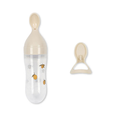 Konges Slojd-Food Feeding Set - Lemon-Swanky Boutique Malta 