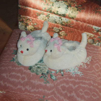 Konges Slojd - Footies, Kitty - Off White - Swanky Boutique Malta 