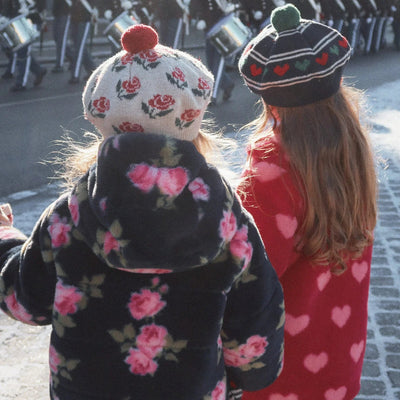 Konges Slojd - Fuzzie Coat - Amour Jazzy - Swanky Boutique Malta 