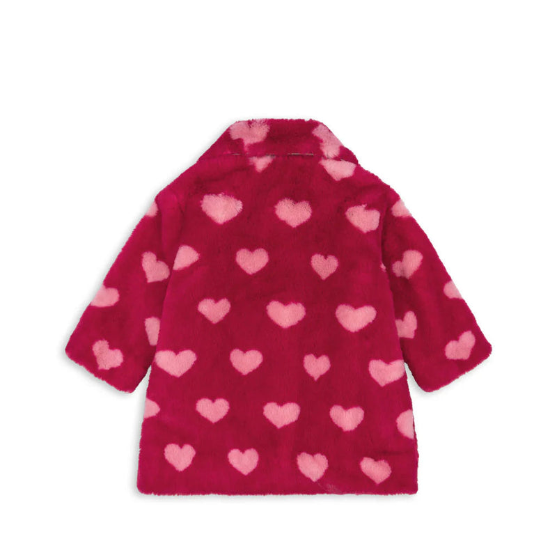 Konges Slojd - Fuzzie Coat - Amour Jazzy - Swanky Boutique Malta 