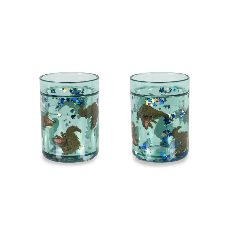 Konges Slojd - Glitter Cups, 2-Pack - Crocodile - Swanky Boutique Malta 