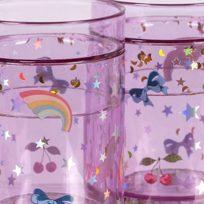 Konges Slojd - GlitterCups2 Pack RainbowTwinkle- SwankyBoutiqueMalta