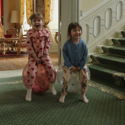 Konges Slojd - Glitter Jump Ball - Cherry - Swanky Boutique Malta 