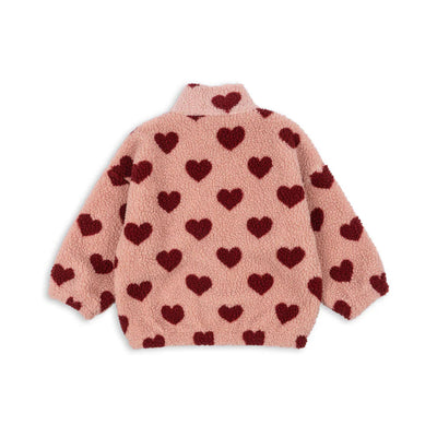 Konges Slojd-Jacket Half Zip, Jody Fleece - Coeur Mellow-Swanky Boutique Malta 