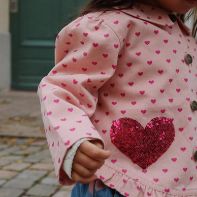 Konges Slojd-Jacket, Nola Sequin - Berry Coeur-Swanky Boutique Malta 