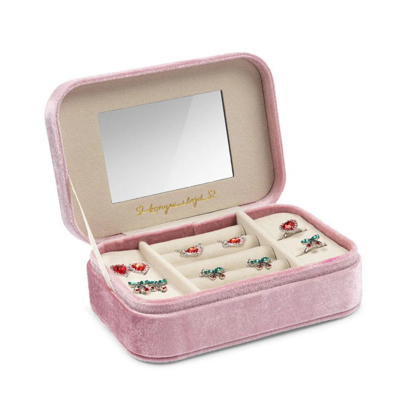 Konges Slojd-Jewellery Box, Set Incl Accessories - Pink-Swanky Boutique Malta 