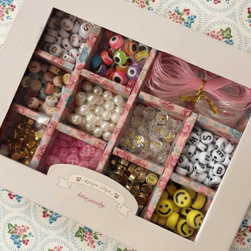 Konges Slojd - Jewellery Making Kit - ABC - Swanky Boutique Malta 