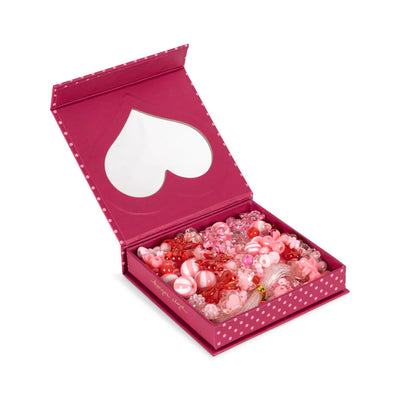 Konges Slojd-Jewellery Making Kit - Box of Pearls Pink-Swanky Boutique Malta 