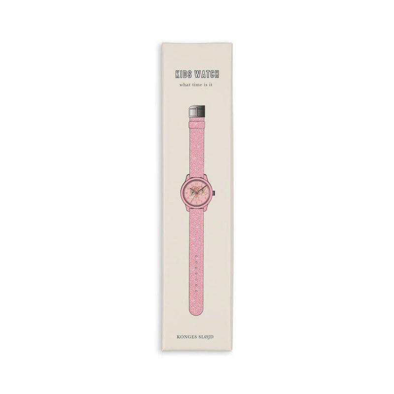 Konges Slojd - Kids Watch - Horn Stars, Glitter - Swanky Boutique Malta