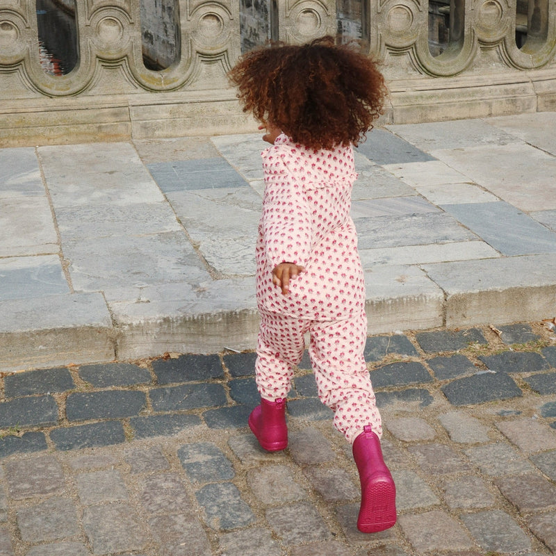Konges Slojd-Luc Rain Boots, Rubber Glitter -  Sangria-Swanky Boutique Malta 