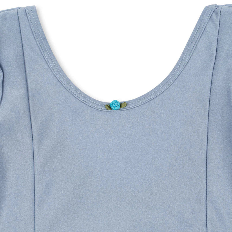 Konges Slojd-Mousse Puff Dress - Zen Blue-Swanky Boutique Malta 