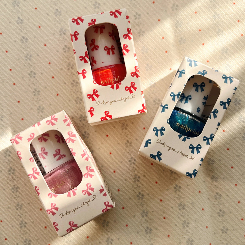 Konges Slojd - Nail Art - Twinkle, Red (Peel Off) - Swanky Boutique Malta 