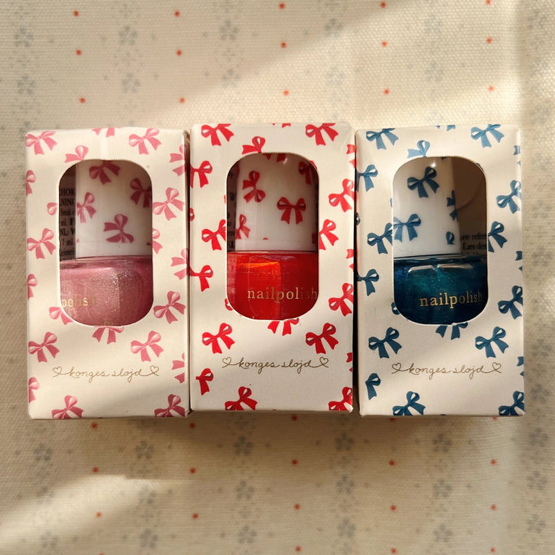 Konges Slojd - Nail Art - Twinkle, Red (Peel Off) - Swanky Boutique Malta 